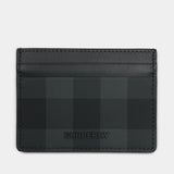 Porte-Carte Ms Sandon Brt - Burberry - Synthétique - Gris