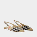 Slingbacks Dame 05 - Burberry - Lin - Beige