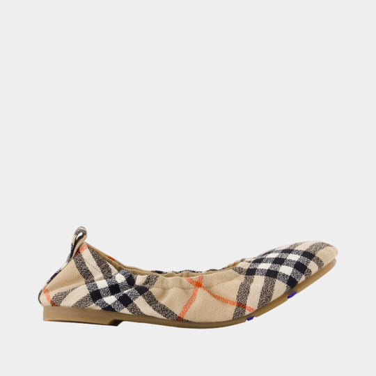 Ballerines Baby - Burberry - Laine - Beige