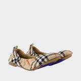 Ballerines Baby - Burberry - Laine - Beige