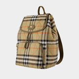 Sac À Dos Horseshoe S21 - Burberry - Nylon - Beige