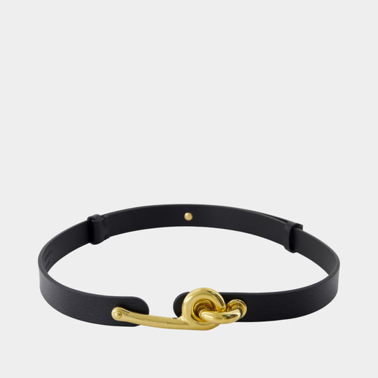 Ceinture Bridle - Burberry - Cuir - Noir