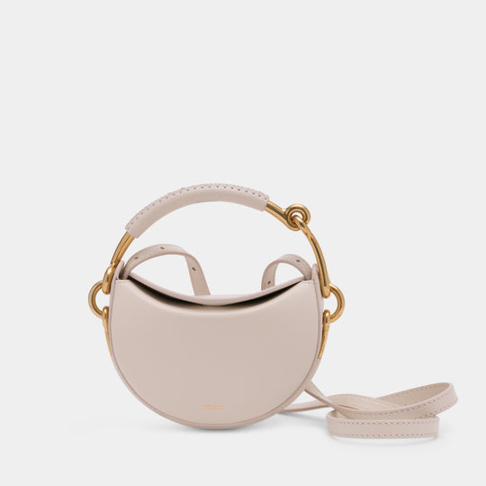 Sac À Main Bridle - Burberry - Cuir - Beige