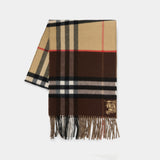Écharpe Mu Double Gc Ekd - Burberry - Cachemire - Multi