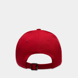 Casquette - Burberry - Coton - Rouge