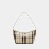 Sac À Main Ls Highlands Baguette - Burberry - Coton - Multi