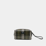 Trousse De Toilette Ms Highlands - Burberry - Coton - Multi