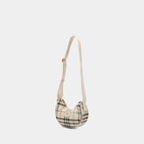 Sac À Bandoulière Ll Horseshoe S21 - Burberry - Synthétique - Beige