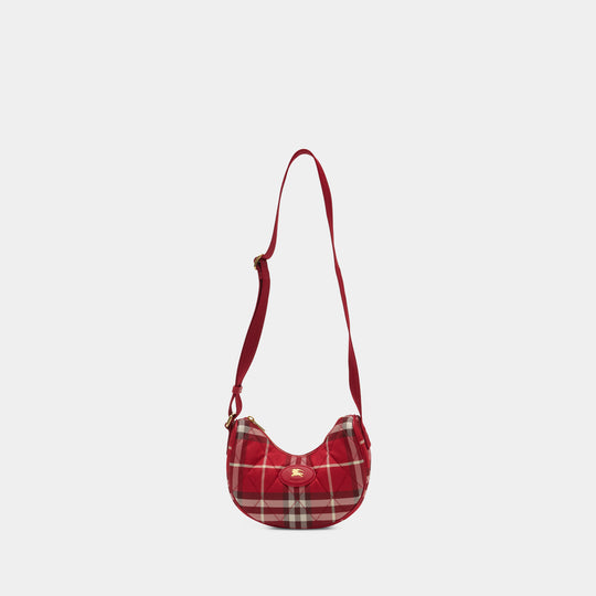Sac À Bandoulière Ll Horseshoe S21 - Burberry - Synthétique - Rouge