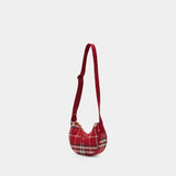 Sac À Bandoulière Ll Horseshoe S21 - Burberry - Synthétique - Rouge