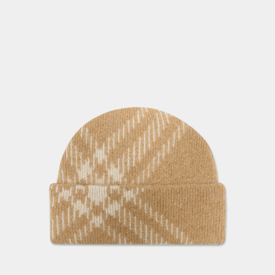 Bonnet - Burberry - Laine - Multi
