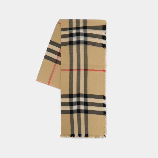 Écharpe Mu Lightweight - Burberry - Laine - Multi