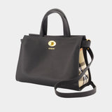 Cabas Ll Mini Cotswolds - Burberry - Cuir - Noir