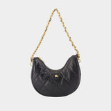 Sac Porté Épaule Ll Horseshoe Chain - Burberry - Cuir - Noir