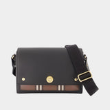 Sac À Bandoulière Ll Medium Note Vvv - Burberry - Cuir - Marron