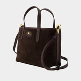 Sac À Main Ll Mini Reversible - Burberry - Synthétique - Marron