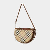 Sac Porté Épaule Ll Small Bridle Saddle Ysa - Burberry - Coton - Beige