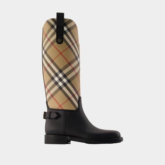 Bottes Lf Cavalier - Burberry - Synthétique - Multi