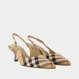 Escarpins Lf Dame 55 - Burberry - Nylon - Multi