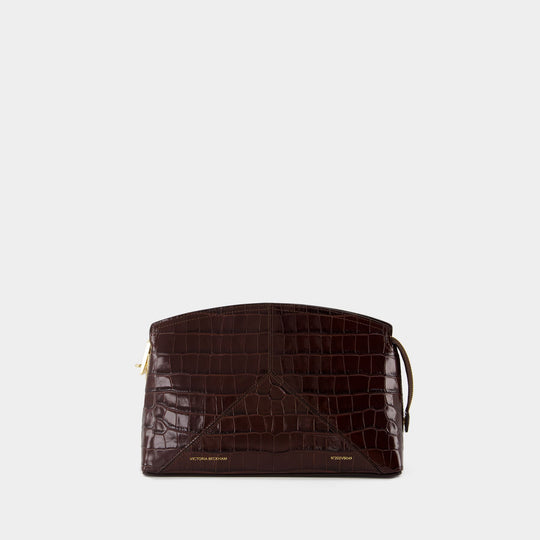 Pochette The Victoria - Victoria Beckham - Cuir - Marron