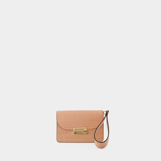 Sac À Main The Nano Dorian - Victoria Beckham - Cuir - Rose