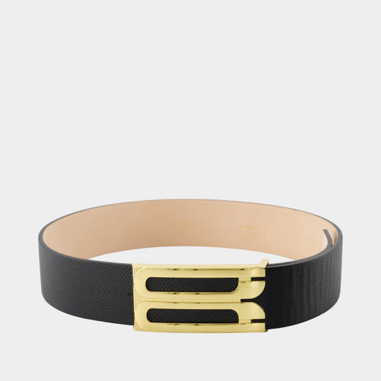 Ceinture Jumbo - Victoria Beckham - Cuir - Noir