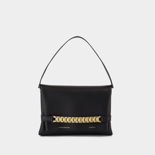 Sac À Main Chain - Victoria Beckham - Cuir - Noir