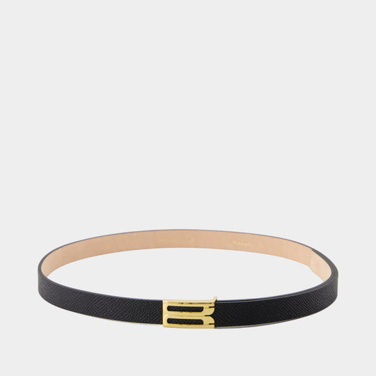 Ceinture Micro Frame - Victoria Beckham - Cuir - Noir