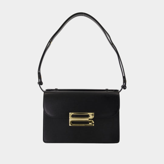 Sac À Bandoulière Dorian - Victoria Beckham - Cuir - Noir