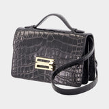 Sac Porté Épaule Dorian Small - Victoria Beckham - Cuir - Noir