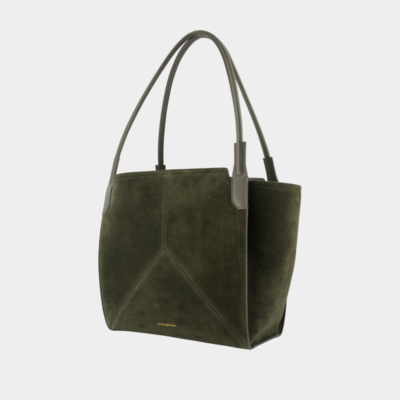 Cabas Small Victoria Tote - Victoria Beckham - Cuir - Vert