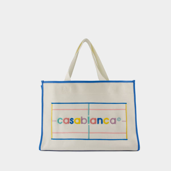 Cabas Knit Shopper - Casablanca - Synthétique - Jaune
