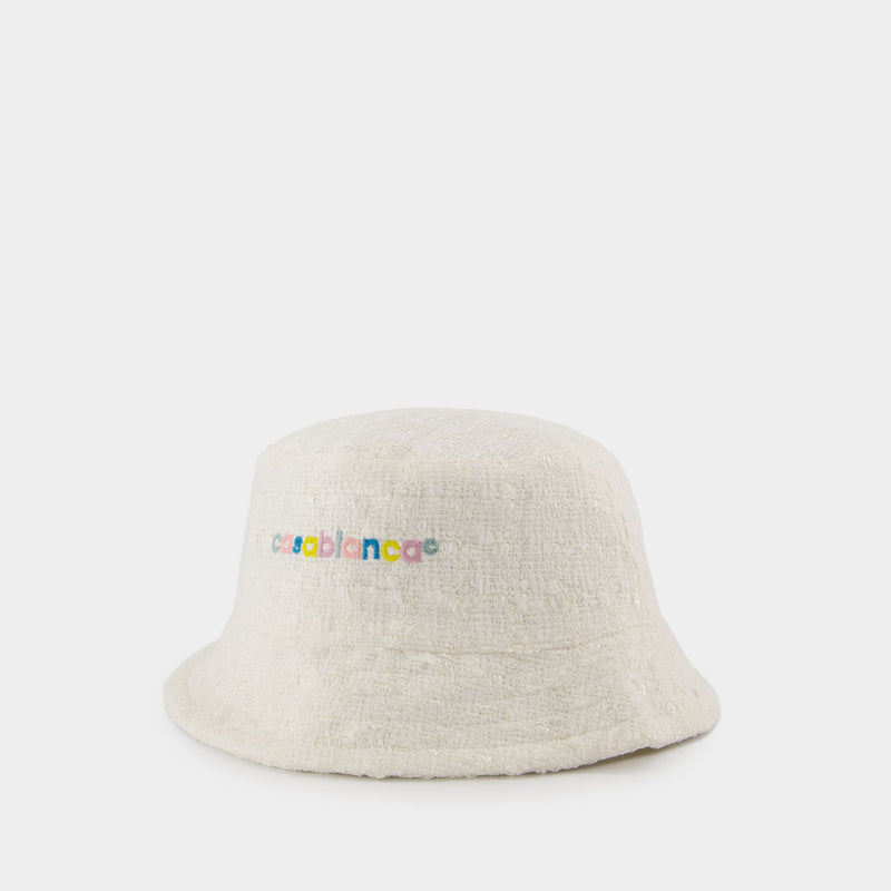 Bucket Hat - Casablanca - Coton - Off White