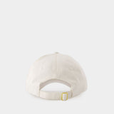 Casquette Crayon Temple Tennis Club - Casablanca - Coton - Blanc