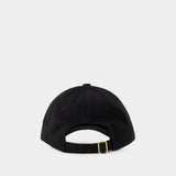 Casquette Crayon Temple Tennis Club - Casablanca - Coton - Noir