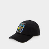 Casquette Crayon Temple Tennis Club - Casablanca - Coton - Noir