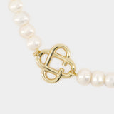 Collier Medium Pearl Logo - Casablanca - Or - Doré