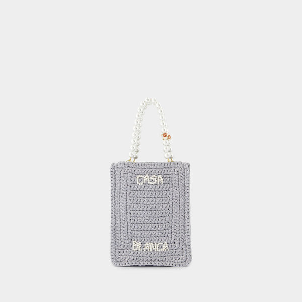 Cabas Pearl Mini - Casablanca - Synthétique - Gris
