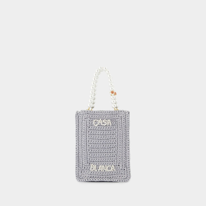 Cabas Pearl Mini - Casablanca - Synthétique - Gris