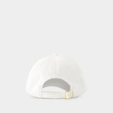 Casquette Greek Temple Rubber - Casablanca - Coton - Blanc