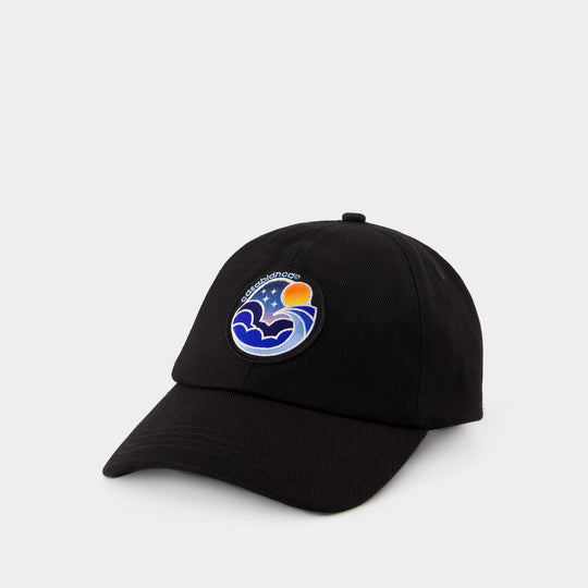 Casquette Midnight Wave - Casablanca - Coton - Noir