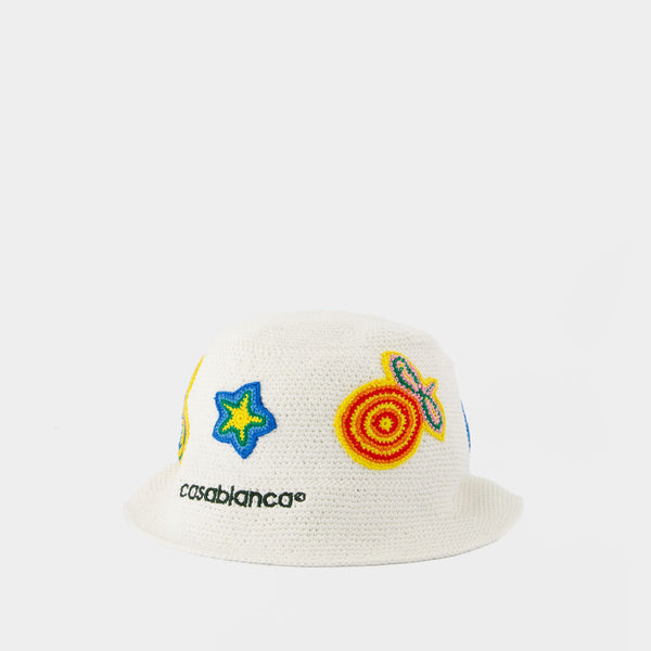 Bob Crochet - Casablanca - Coton - Blanc