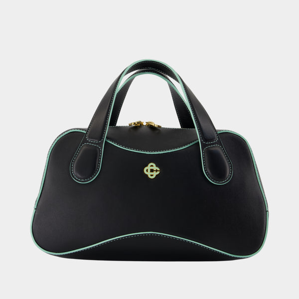 Sac De Voyage Louise Mini - Casablanca - Cuir - Noir
