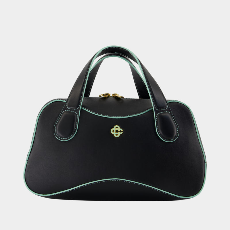 Sac De Voyage Louise Mini - Casablanca - Cuir - Noir