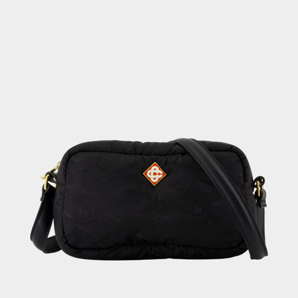 Sac À Bandoulière Camera - Casablanca - Nylon - Noir