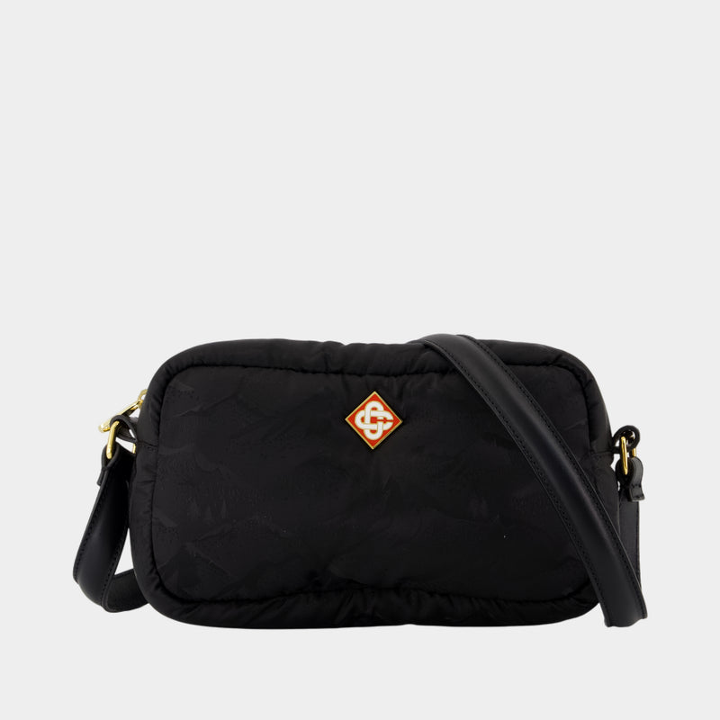 Sac À Bandoulière Camera - Casablanca - Nylon - Noir