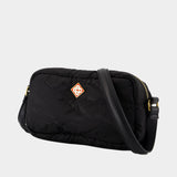 Sac À Bandoulière Camera - Casablanca - Nylon - Noir