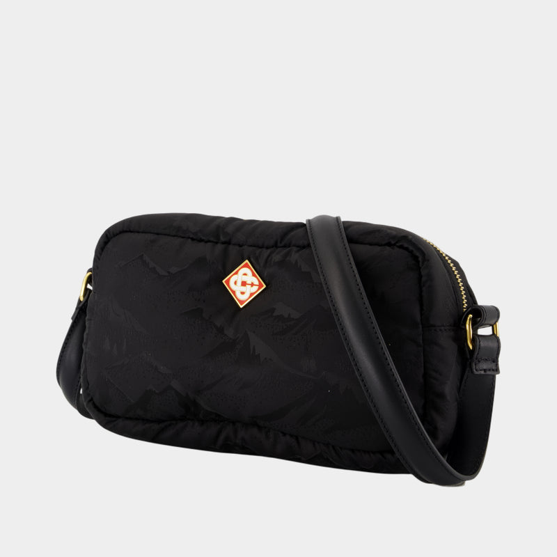 Sac À Bandoulière Camera - Casablanca - Nylon - Noir