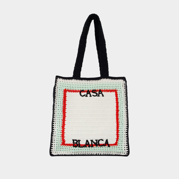 Cabas Crochet - Casablanca - Coton - Blanc
