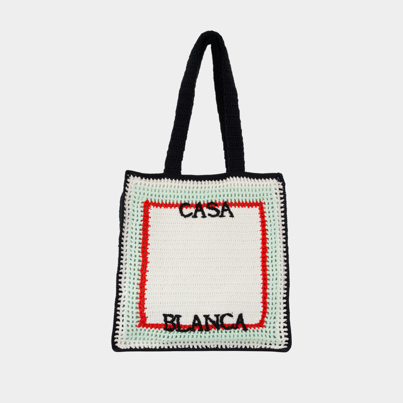 Cabas Crochet - Casablanca - Coton - Blanc